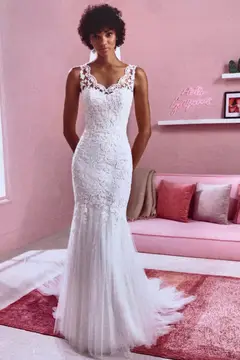 マーメイド　レース&チュール