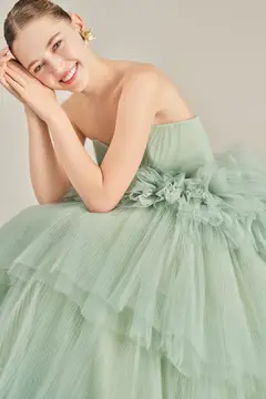 カラードレス人気ランキング 第3位 Mint Lagurus（ミント・ラグラス）