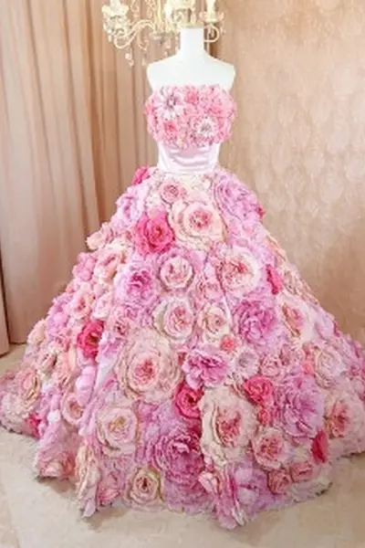 4枚目 お花ドレスCD-32