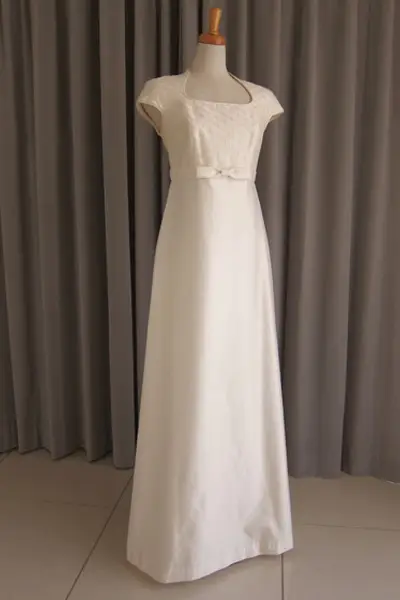 19枚目 Embroidery silk shamtumg dress