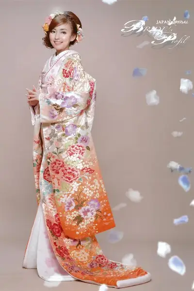 色打掛 虹色　吉祥文　 266 rental-poem_iu028