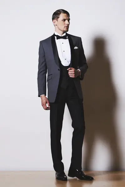 19枚目 GRAY SHORT TUX 6032G