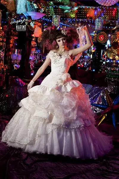 ウェディングドレス シュガーケイ 7-11号 編み上げタイプ ウェディングドレス①7-11号 ウェディングドレス シュガーケイ 7