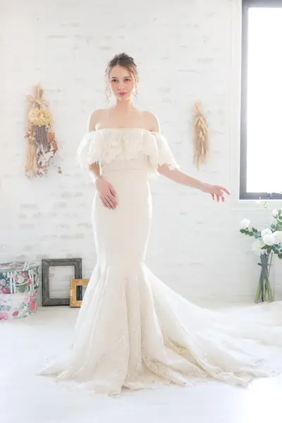 マーメイドラインのウェディングドレス Byみんなのウェディング