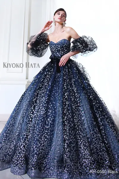 ブラック系のカラードレス byみんなのウェディング（3ページ目） 