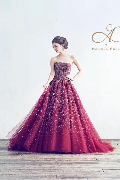 33枚目 A by Hatsuko Endo | HE-42(Red) Christelle  <カラードレス>