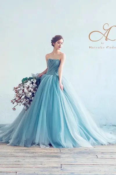 30枚目 A by Hatsuko Endo | HE-61(BlueGray)_Sophia  <カラードレス>