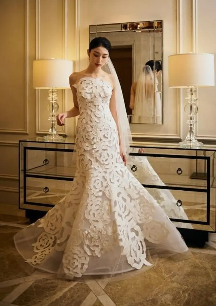 Oscar de la Renta(オスカー・デ・ラ・レンタ) のウェディングドレス
