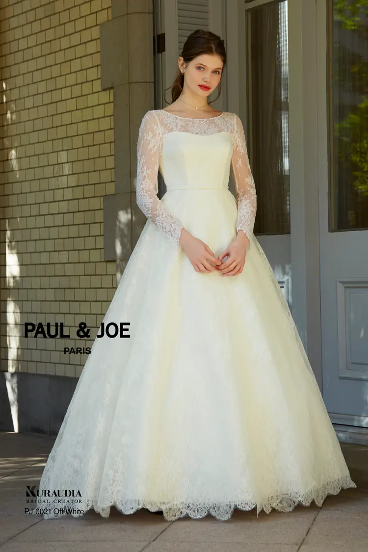 Paul Joe ポールアンドジョー のウェディングドレス ブライダル衣装