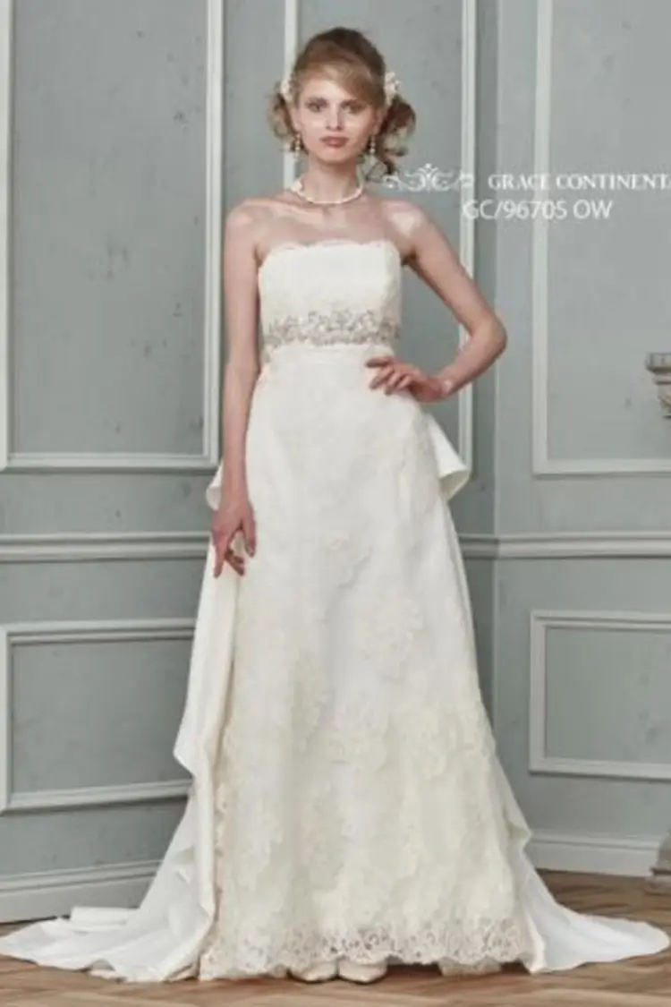 グレースコンチネンタル フリル 結婚式 フリルレースワンピース / GRACE CONTINENTAL | GRACE CONTINENTAL