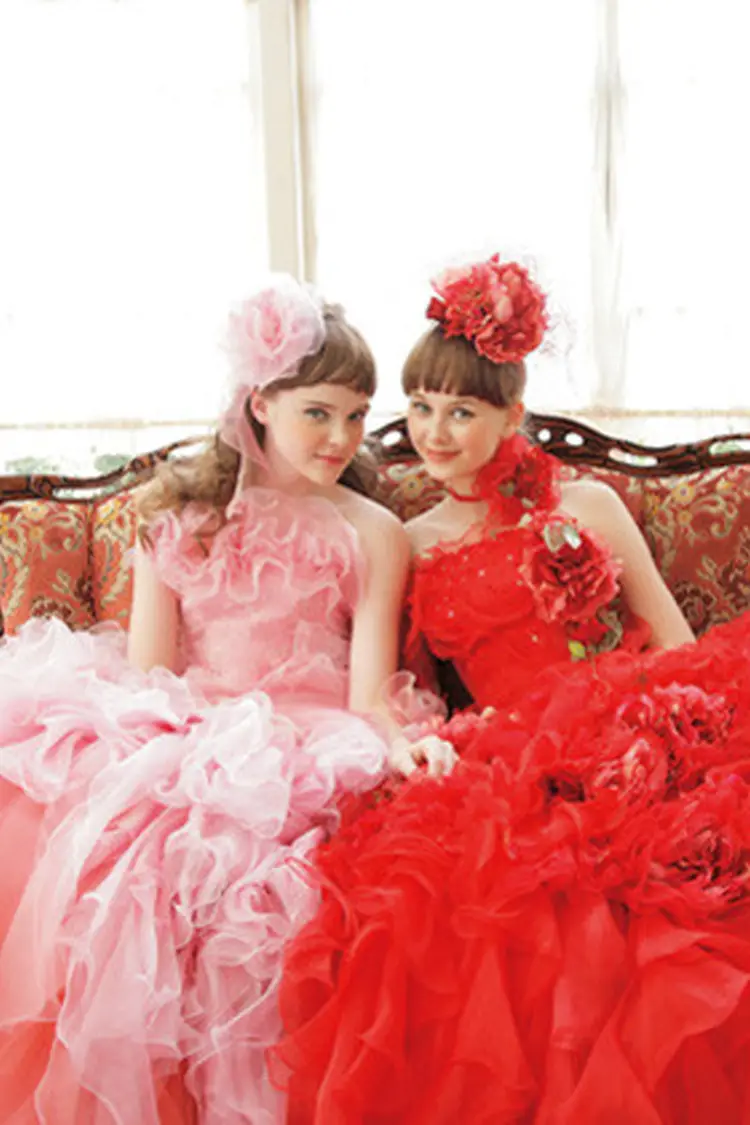 ボンボンジュール 豪華ドレス レッド 演奏会を盛り上げてくれる！気品