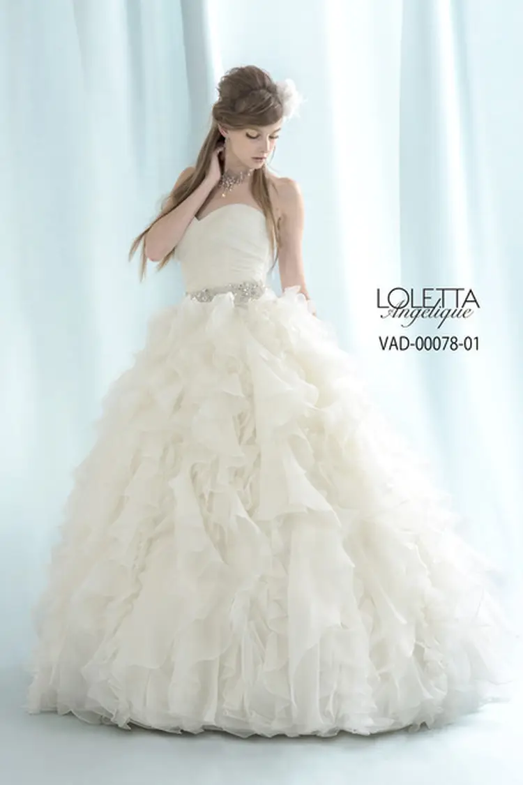 LORETTA Angelique ウエディングドレス ロレッタ・アンジェリークのウエディングドレス【LOLETTA