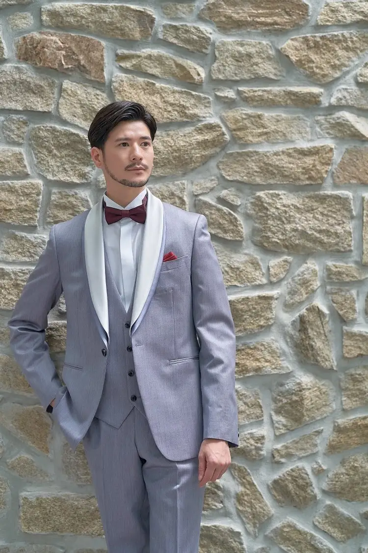Verita タキシード　ウェディング L相当 verita タキシード スリーピース ネクタイ付日本製 結婚式