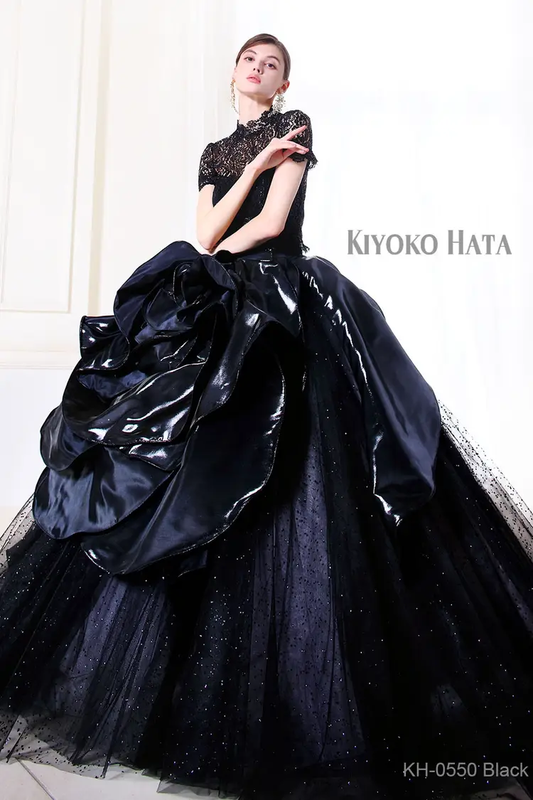 ブラック系のカラードレス byみんなのウェディング