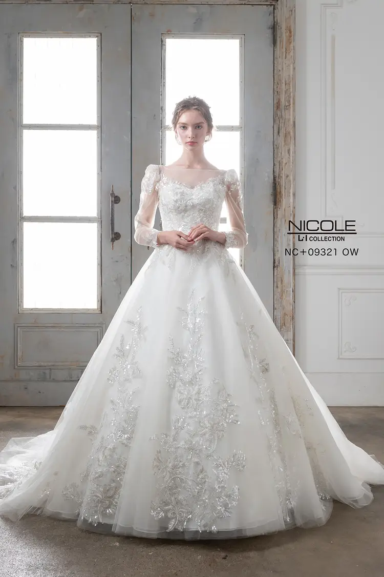 【最安値】NICOLE ウェディングドレス NICOLE - 407,000円▶︎大幅値下げ☆NICOLE 3WAY ウエディング