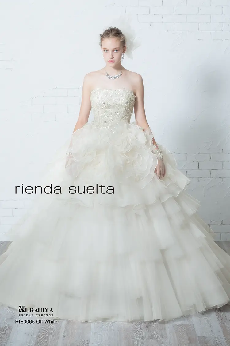 rienda リエンダスエルタ ドレス 結婚式 パーティ ロング rienda sueltaのドレス・* | DRESSY【公式】ウェディングドレス