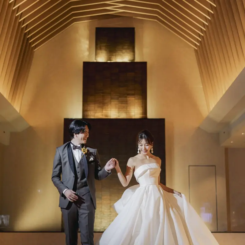 4/27（月）10:30〜18:30 - 【1日1組限定】洗練ドレス試着×感動チャペル体験フェア - 浅草ビューホテル｜みんなのウェディング