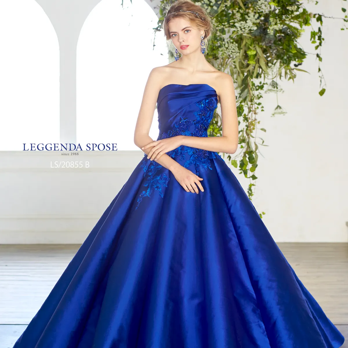 【古本専用の青い鳥】ウェディングセット LS/20855 blue｜LEGGENDA SPOSE(レジェンダ スポーゼ)の