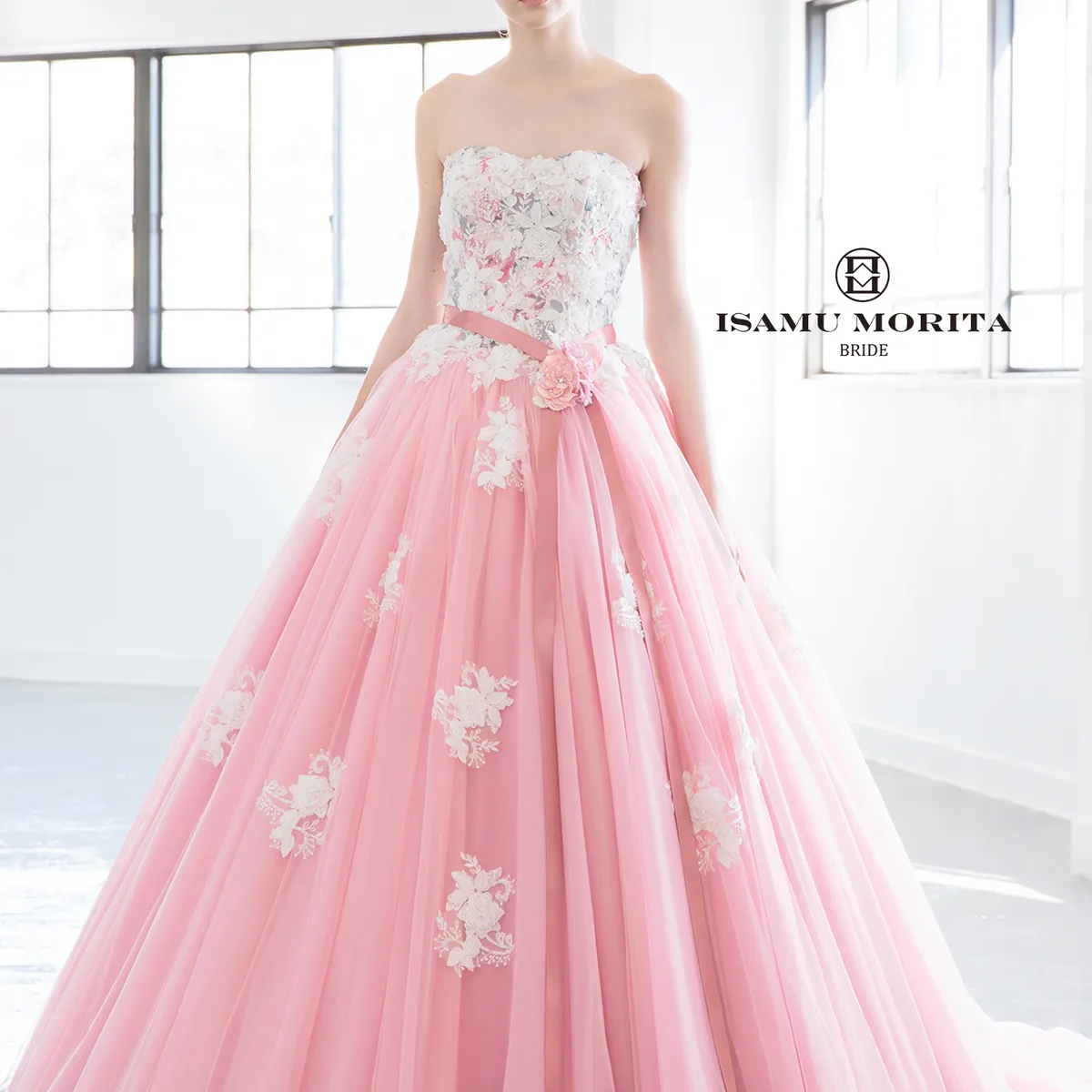 ウェディングドレス☆ISAMU MORITA☆12号マタニティ仕様