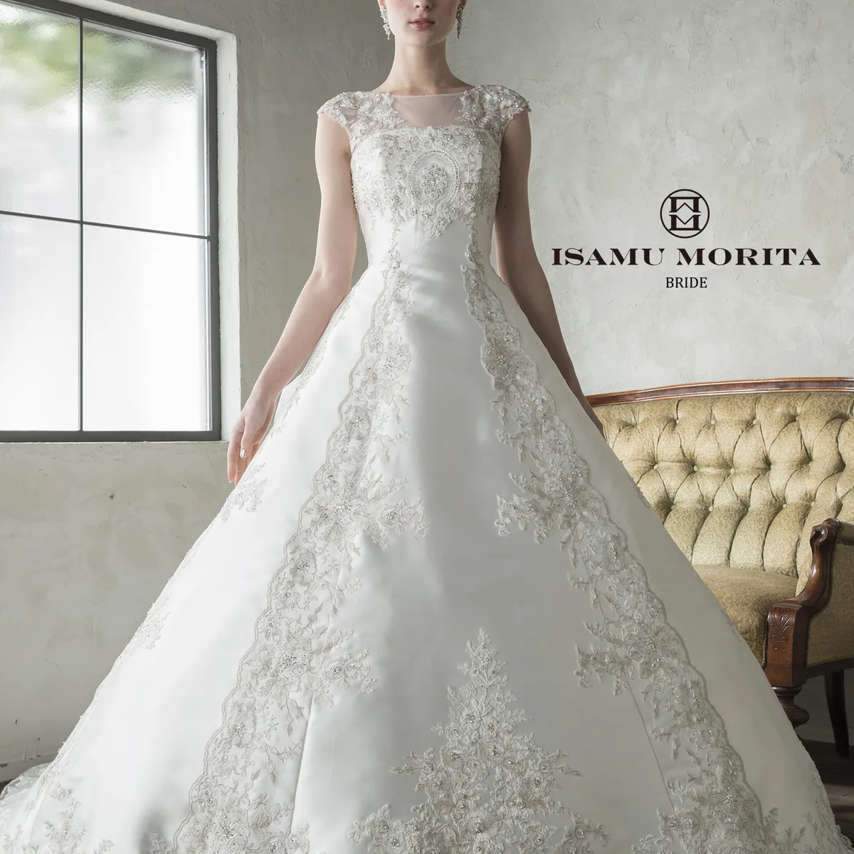 MK-111｜ISAMU MORITA BRIDE(イサムモリタブライド)のウェディングドレス