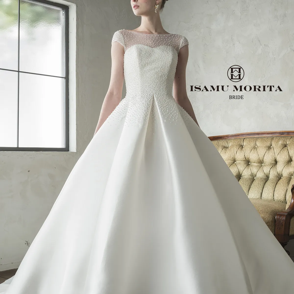 MK-115｜ISAMU MORITA BRIDE(イサムモリタブライド)のウェディングドレス