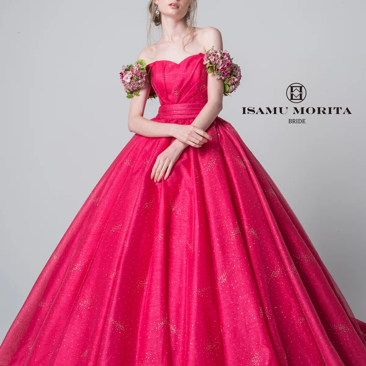 まゆりんさん専用　ISSA LONDON 　ラップドレス 長袖　未着用極美品❗ KANSAI COLLECTION 2024 AUTUMN＆WINTER スペシャルステージ出演決定