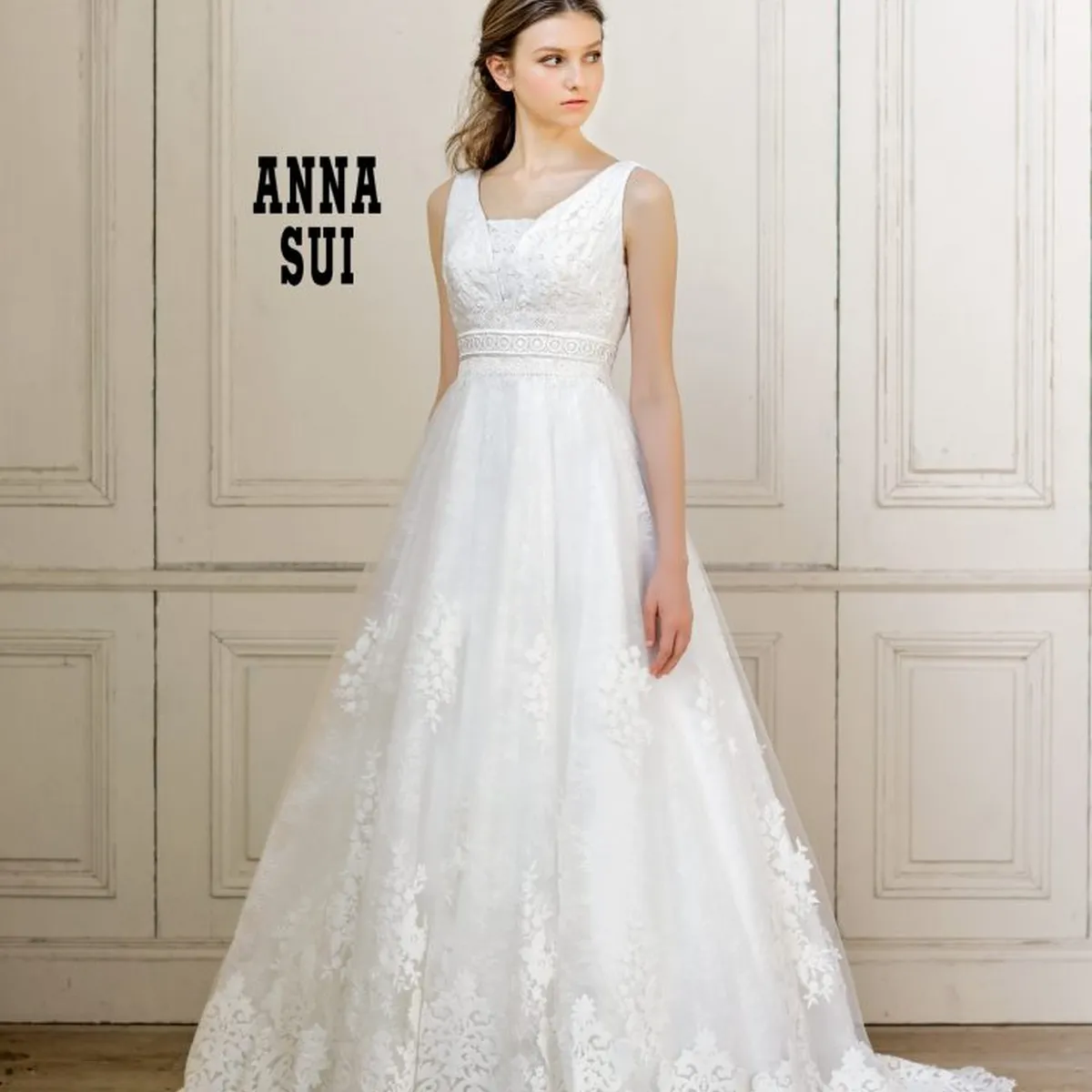 ANNA SUI Aライン ウェディングドレス ANNA SUIWedding Dress 22SS-02