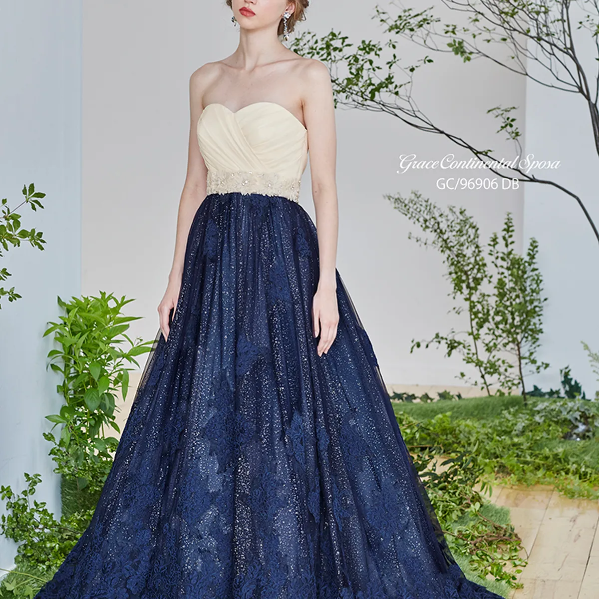 GRACE CONTINENTALドレス GC/96906_DB｜GRACE CONTINENTAL SPOSA(グレースコンチネンタル