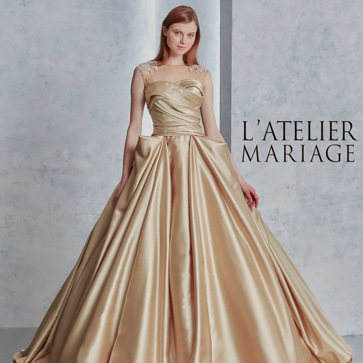 Oscar｜L'ATELIER MARIAGE(ラトリエ マリアージュ)のウェディングドレス