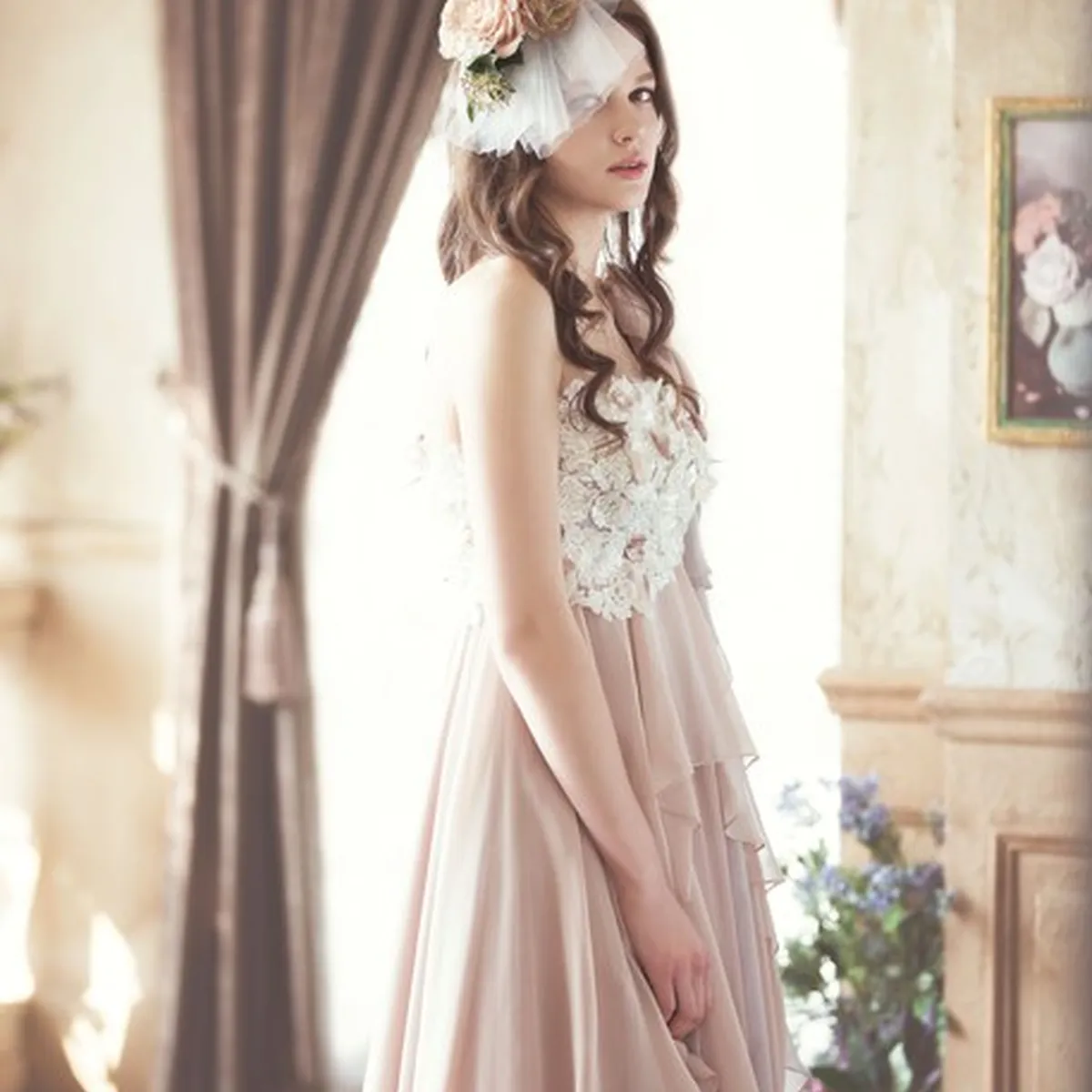 Deicy 新宿伊勢丹限定色　ブーケドゥボヌールドレス ブーケドゥボヌールドレス