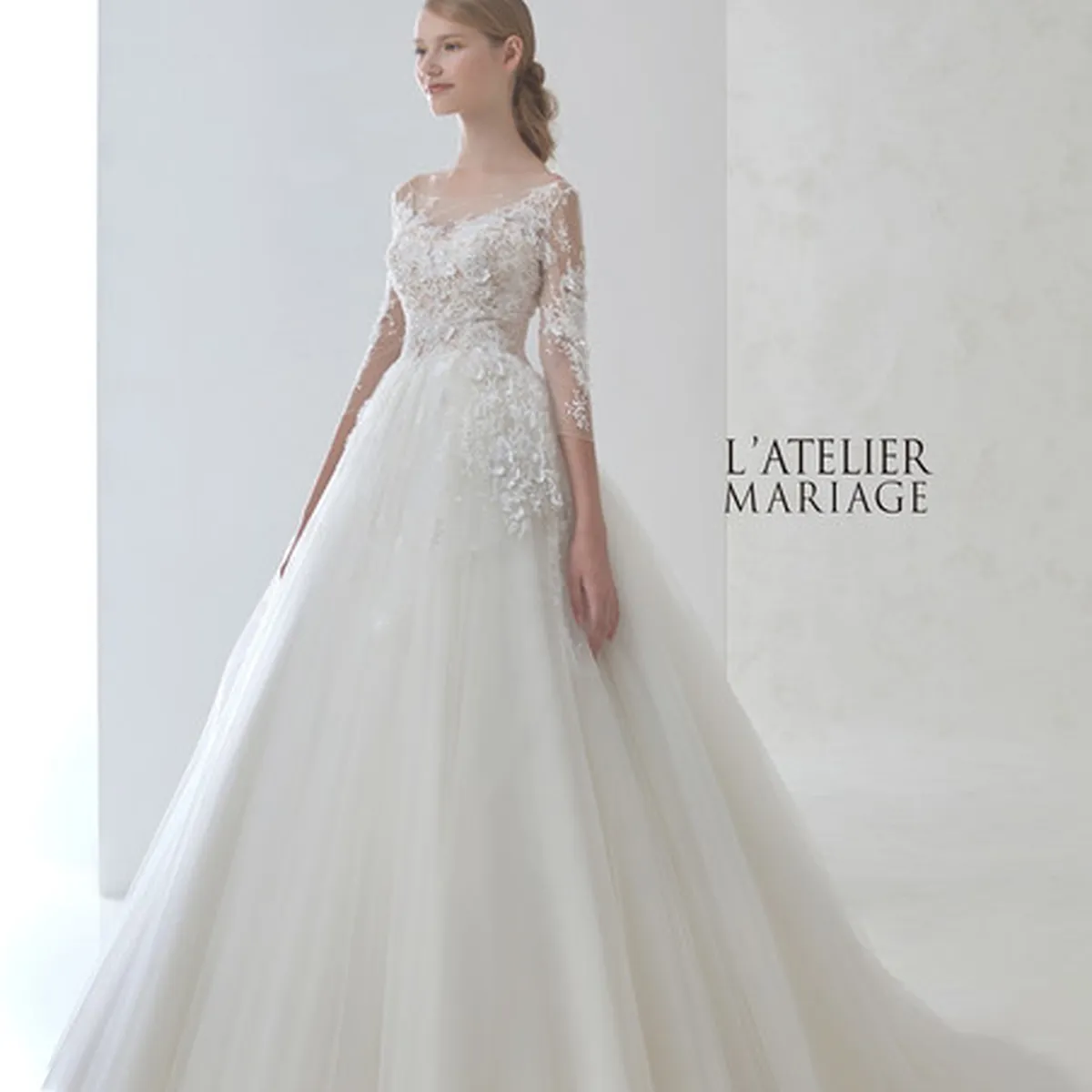 L’ATELIER MARIAGE CIL-9555 ウェディングドレス CIL-9555｜L'ATELIER MARIAGE(ラトリエ マリアージュ)の