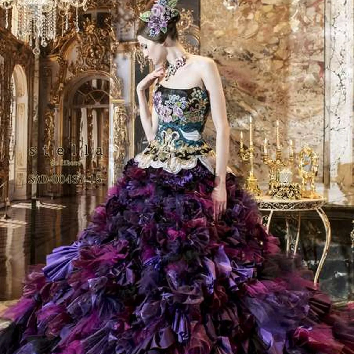 SAD-00437-13｜stella de libero(ステラ デ リベロ)のウェディングドレス