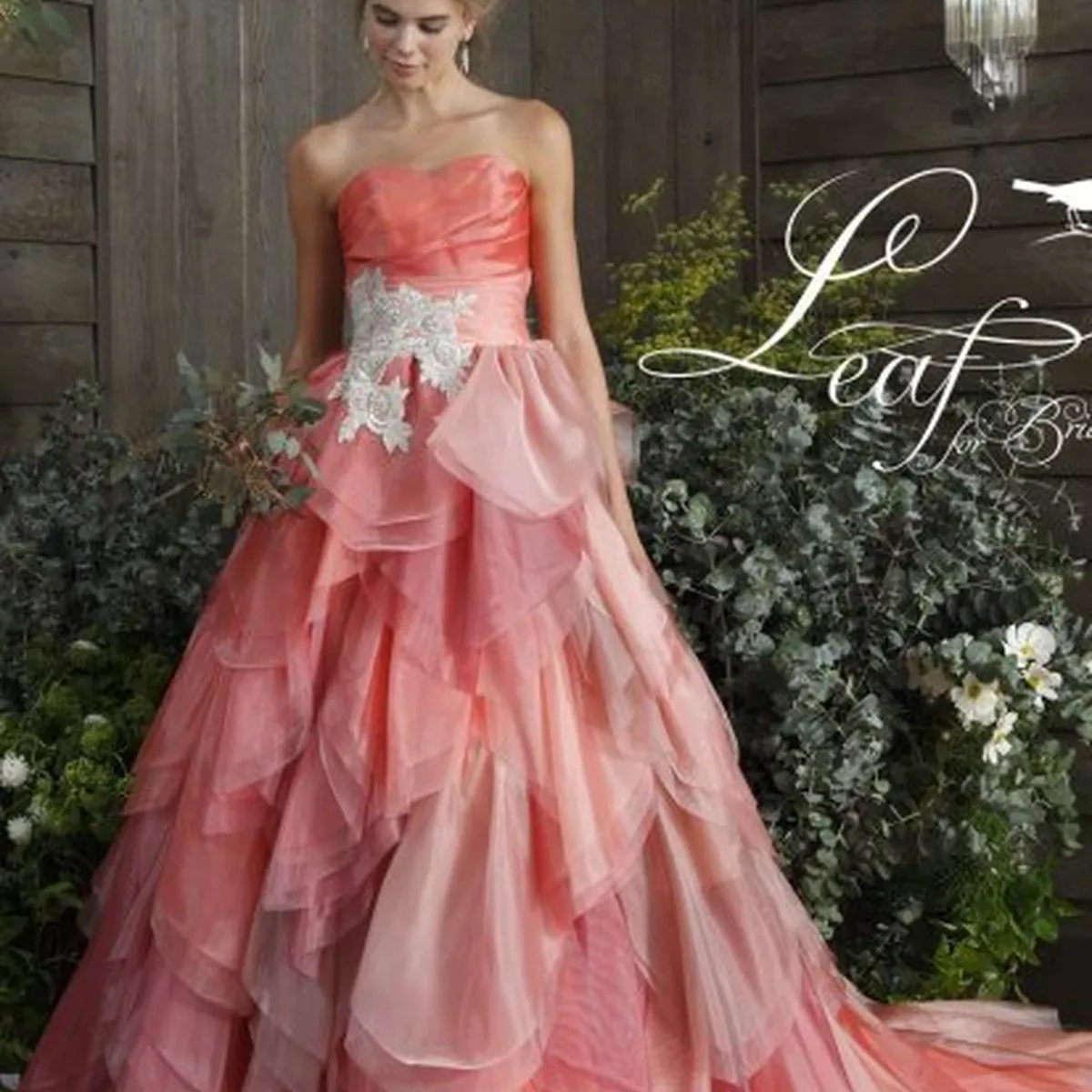 総額358,680円□ワタベ【Leaf for Brides】5号 小物付 Leaf for Brides 