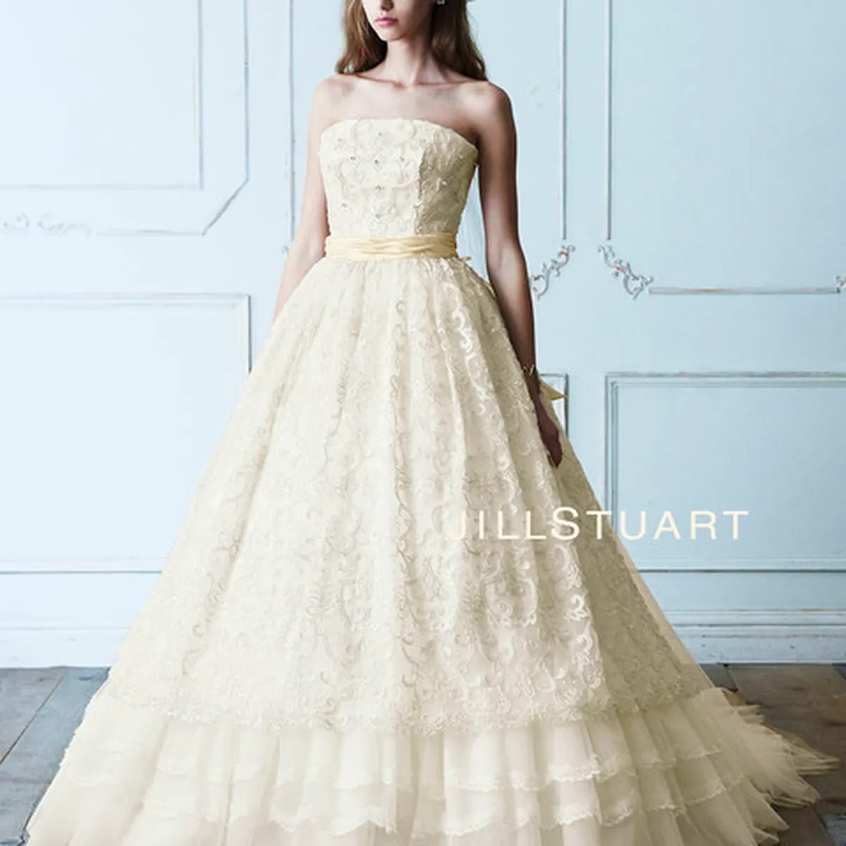 ジルスチュアート　ウェディングドレス　JIL1010 ドレス　美品 JIL0323 Green｜JILLSTUART(ジルスチュアート)のウェディングドレス