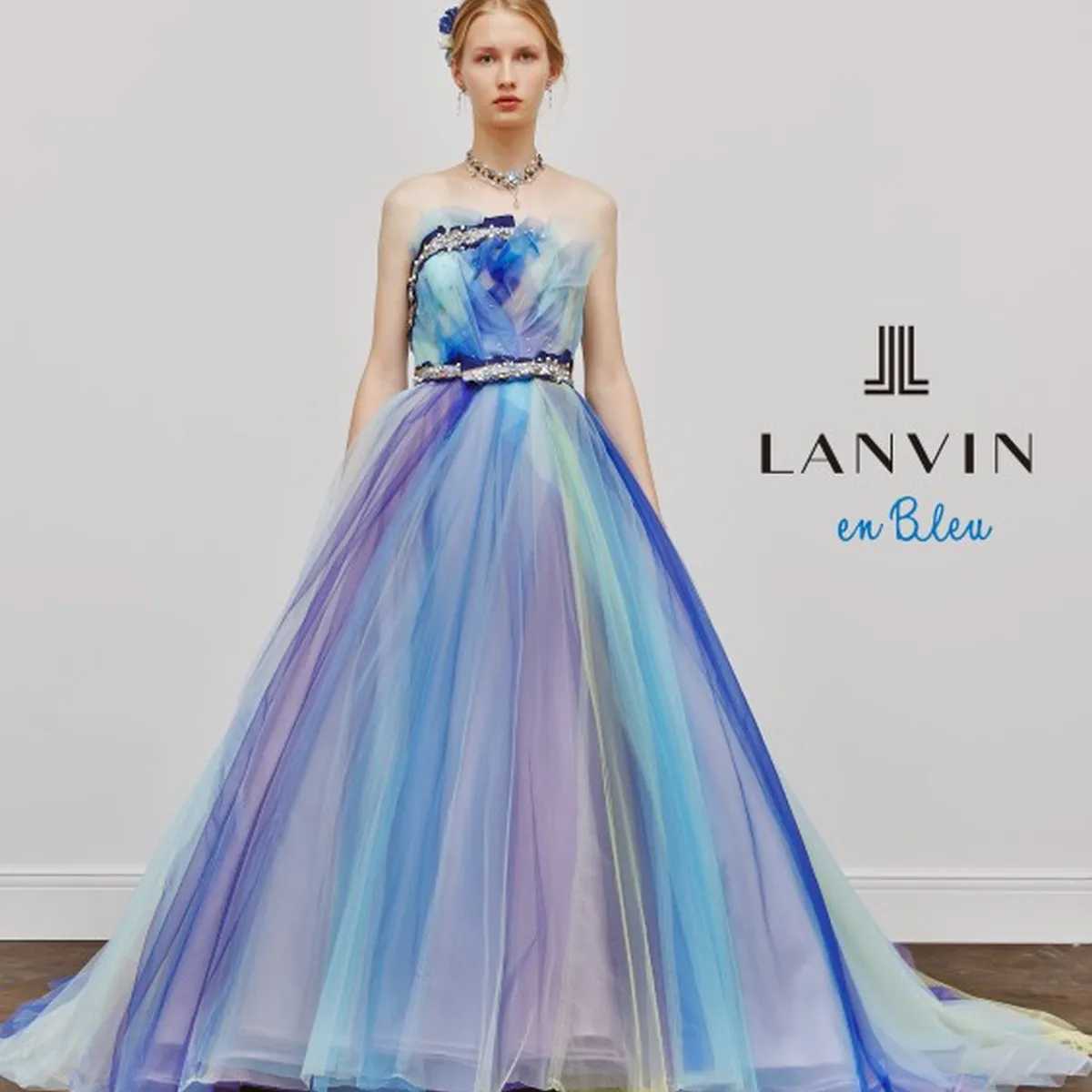 LANVIN インポート ドレス Lanvin en Blue | Yamakataya Bridal Salon 山形屋ブライダル