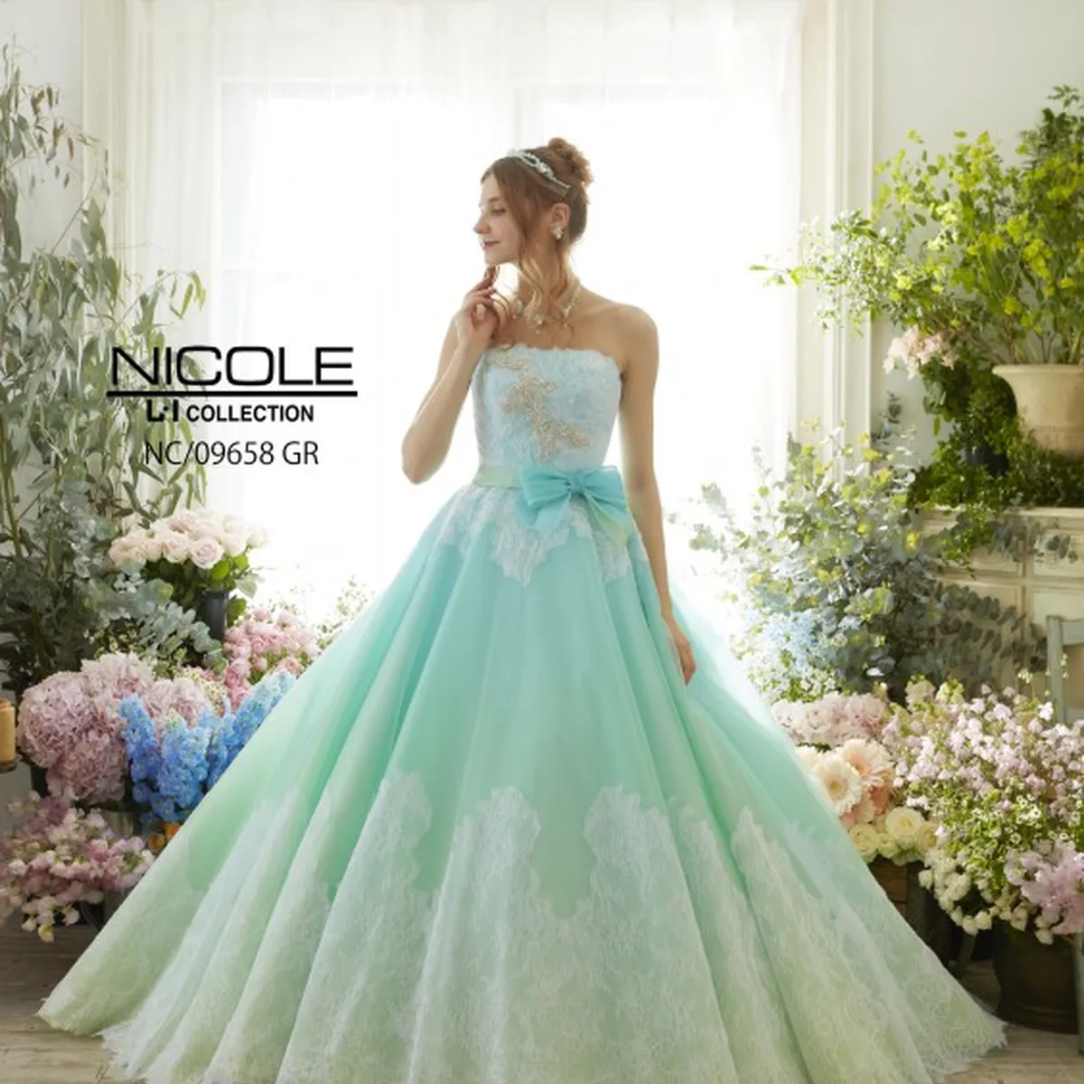 NC/09658 GR｜NICOLE(ニコル)のウェディングドレス
