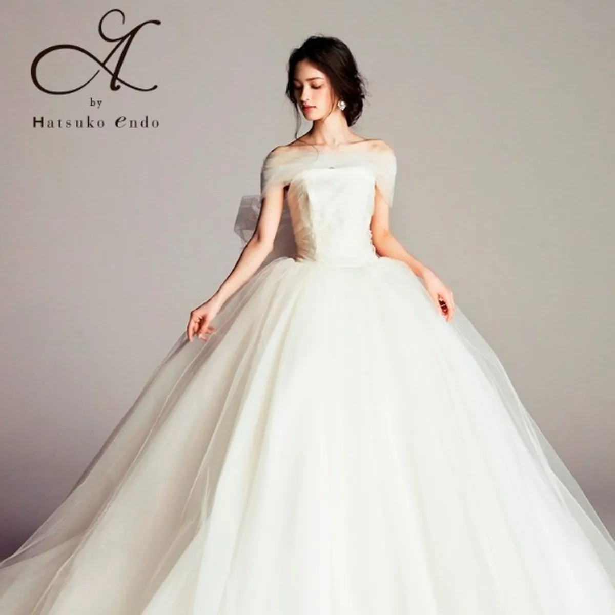 ハツコエンドウ　ウェディングドレス HE-37 Sarah｜A by Hatsuko Endo(エー バイ ハツコ エンドウ)の