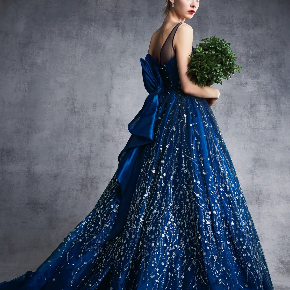 専用★新品⭐︎ラウンジドレス シフォン ラッフル ワンピース ロングドレス FD-1171574 | アールズガウン