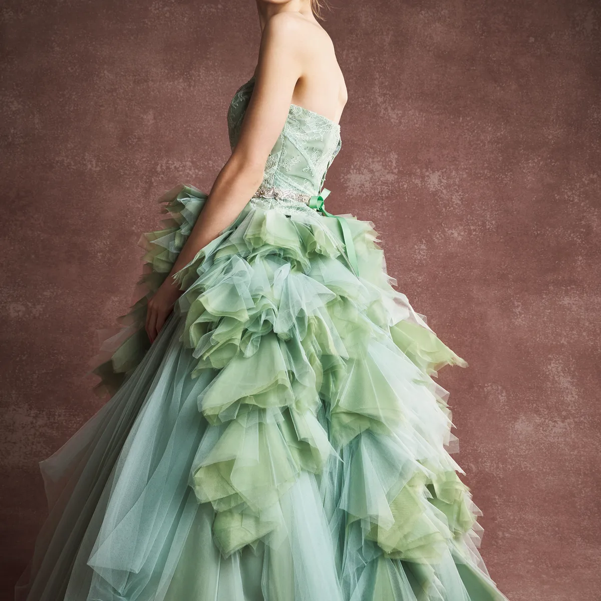 Madeline(Green)_マディリン | ウェディングドレス