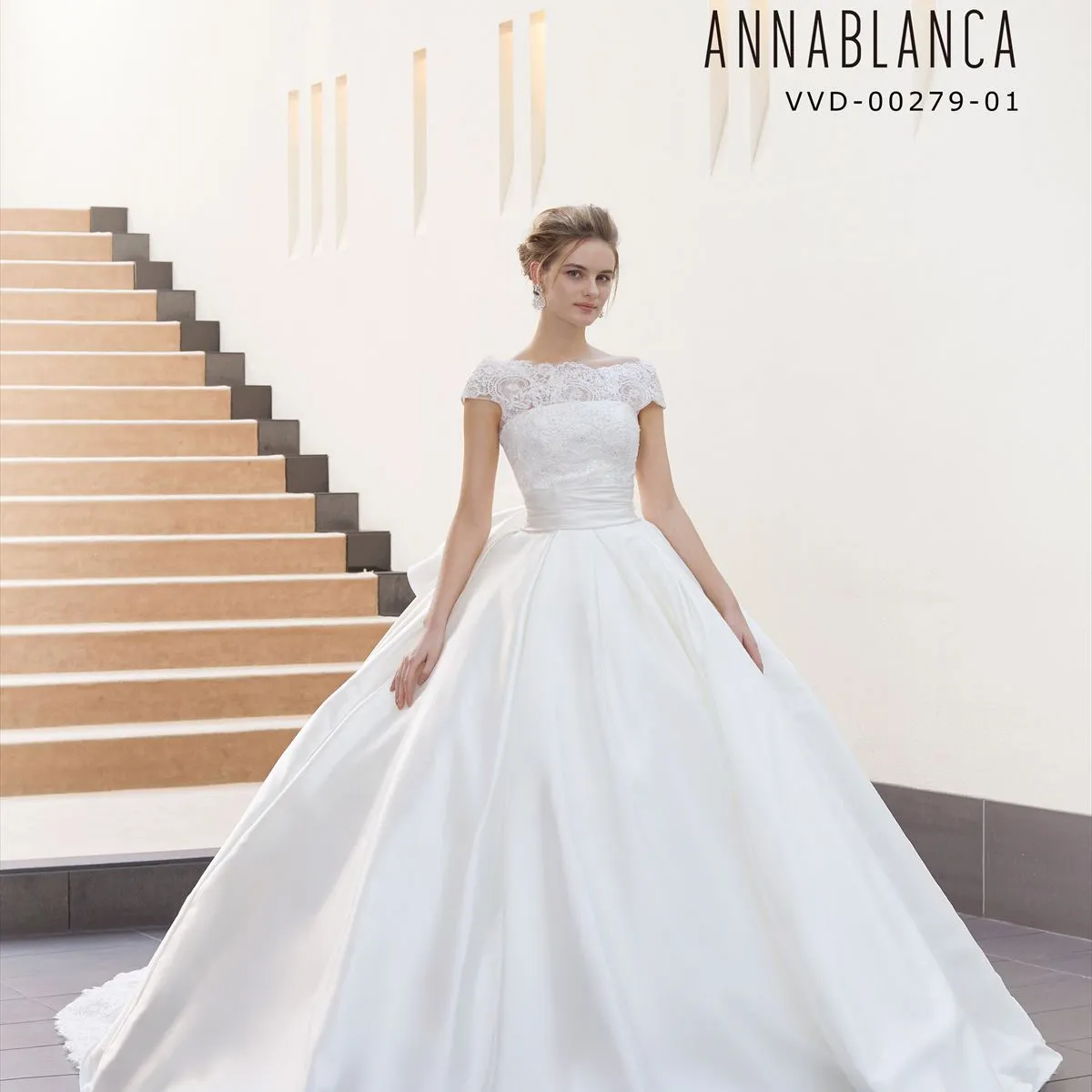 VVD-00279-01｜ANNA BLANCA(アンナ ブランカ)のウェディングドレス