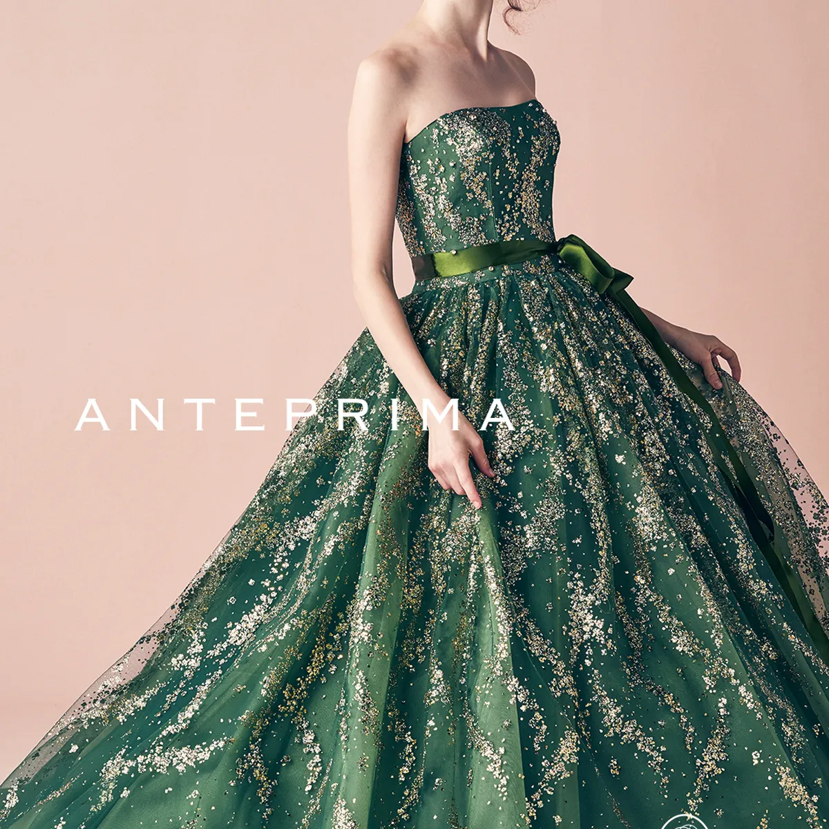 ウェディングドレス　アンテプリマ　anteprima ANTEPRIMA】 ANT0233 green ｜ANTEPRIMA(アンテプリマ)のウェディング