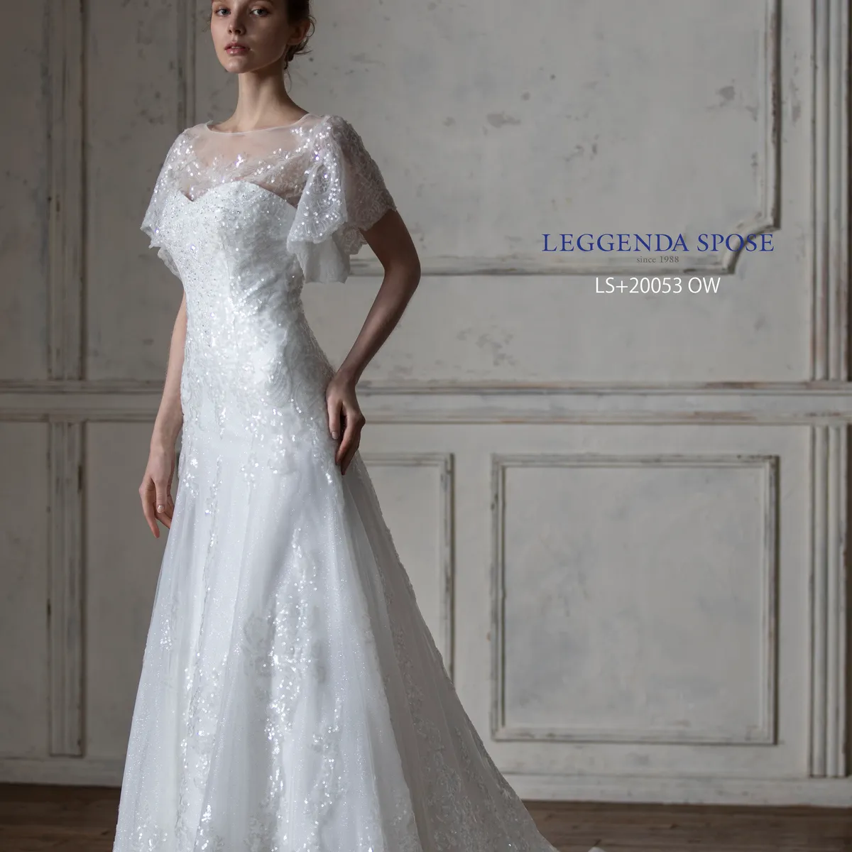 ＊LEGGENDA SPOSE＊ ウェディングドレス LSP/95653 LS+20053 OW｜LEGGENDA SPOSE(レジェンダ スポーゼ)のウェディングドレス