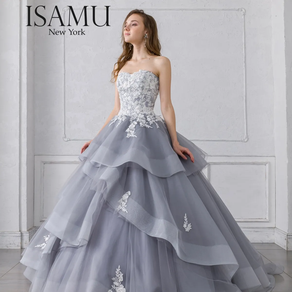 ウエディングドレス　ISAMU NEWYORK ISAMU New York(イサムニューヨーク)のウェディングドレス