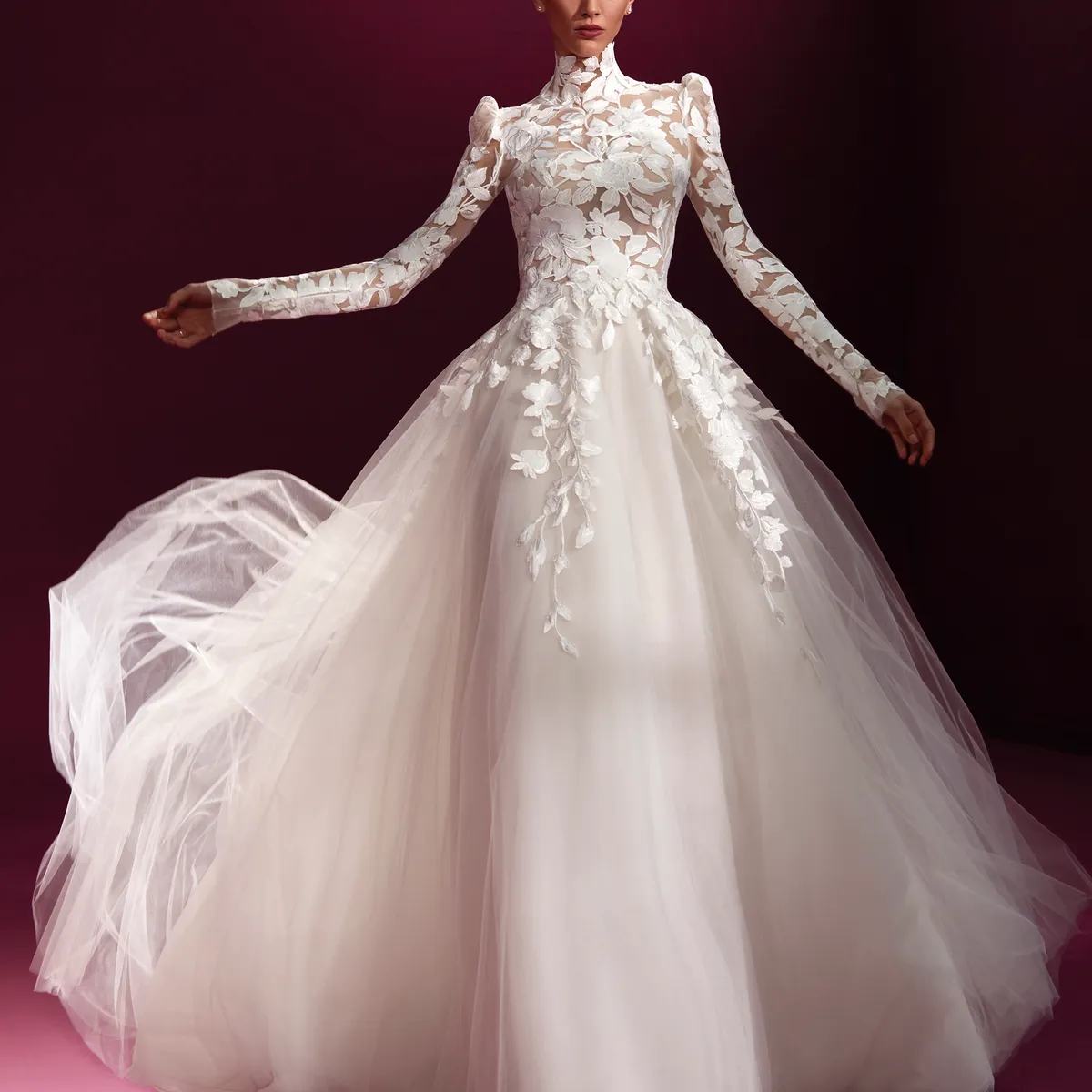pronovias プロノビアス  Ａラインウェディングドレス LAPIS ｜Aライン｜ウエディングドレス｜PRONOVIAS（プロノビアス