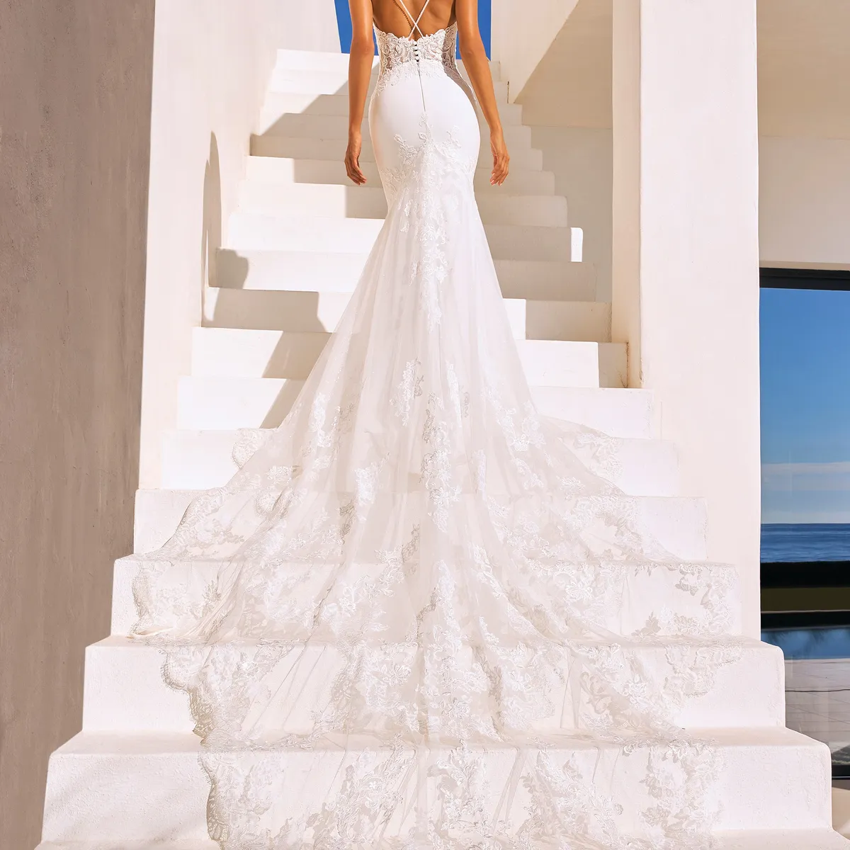 結婚式用　ウェディング　PRONOVIAS ピアス　美品 PR0015 Barbara - 【公式】DESTINY Line デスティニーライン