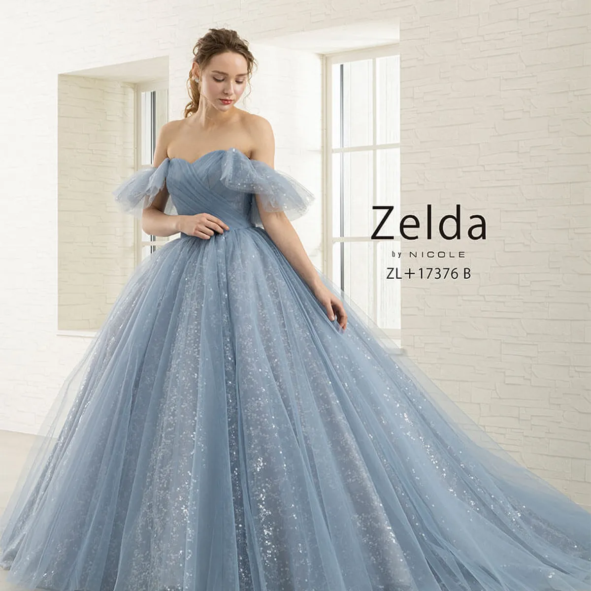 ZL＋17376B｜Zelba by NICOLE(ゼルダ バイ ニコル)のウェディングドレス