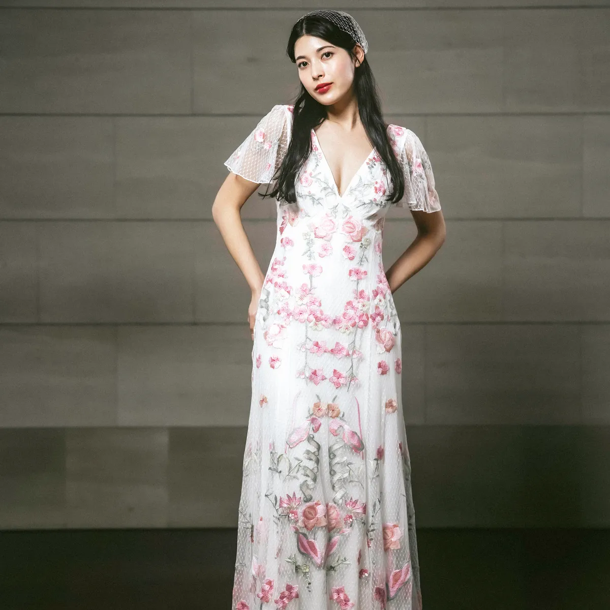 25YAZE54668 DULCIE-PNK｜Temperley London(テンパリー・ロンドン)の