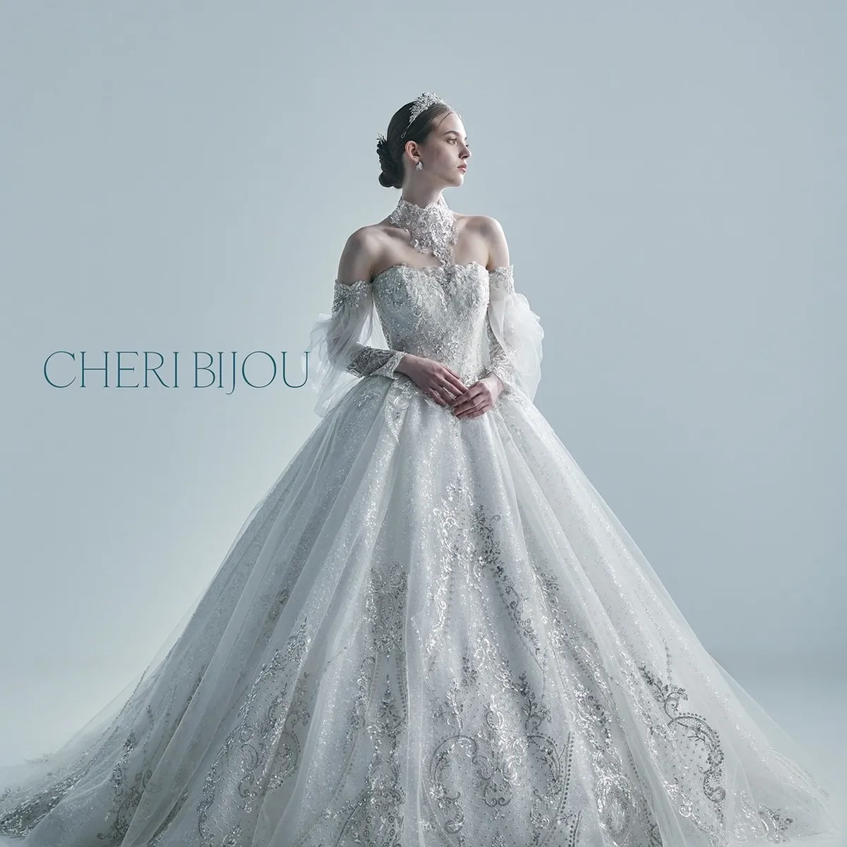 CHE0015 off white｜CHERI BIJOUのウェディングドレス