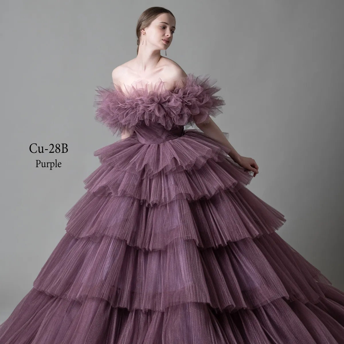 Cu-28B Purple｜Filare(フィラーレ)のウェディングドレス