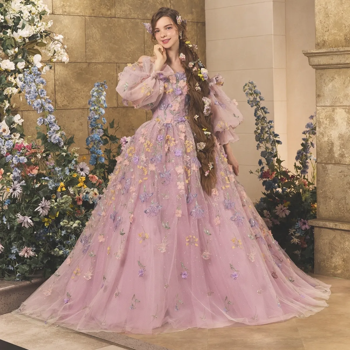 DWS0142 Purple | ウェディングドレス